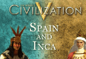 Sid Meier's Civilization V - Civ and Scenario Double Pack: Spain and Inca DLC PC Steam CD Key