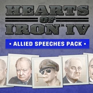 Hearts of Iron IV - Allied Speeches Music Pack DLC PC Steam CD Key