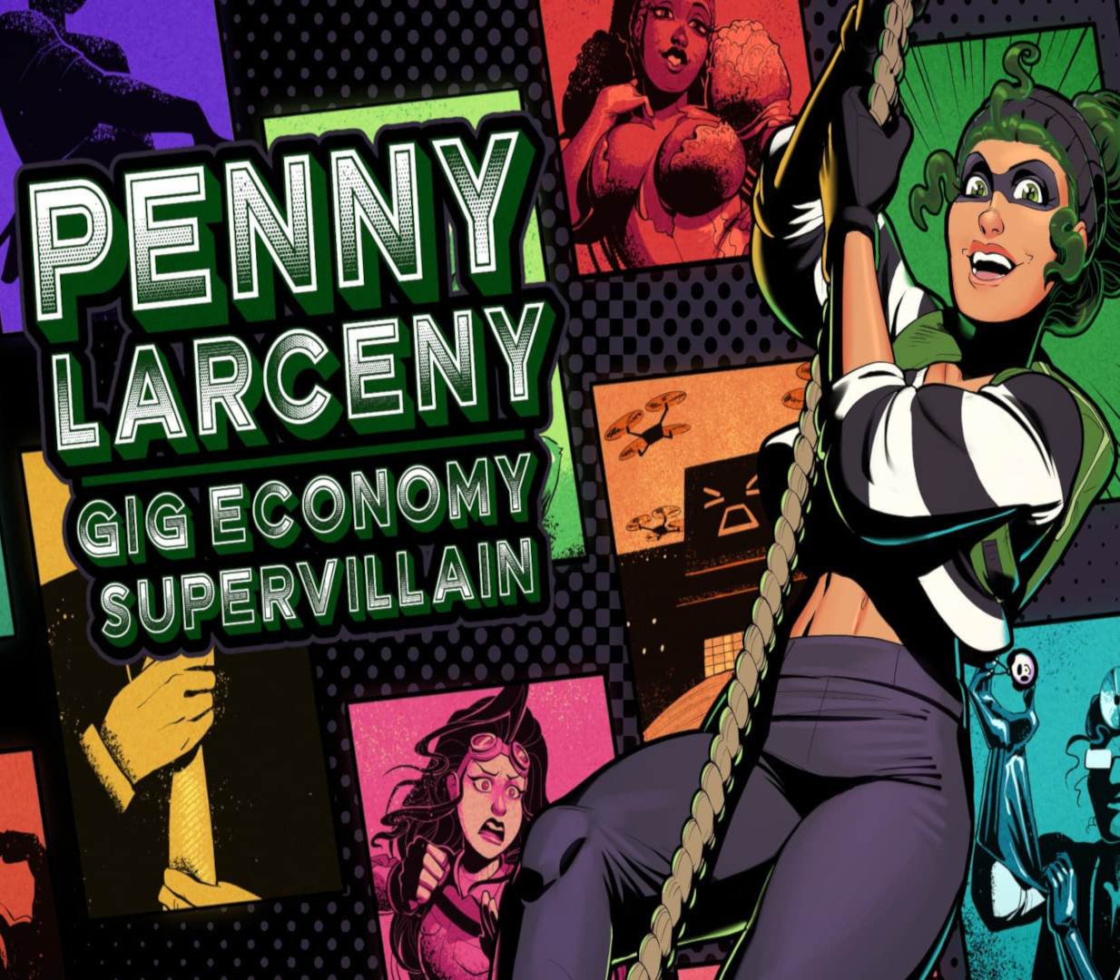 Penny Larceny: Gig Economy Supervillain Steam CD Key