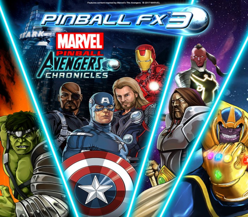 Pinball FX3 - Marvel Pinball - Avengers Chronicles DLC PC Steam CD Key