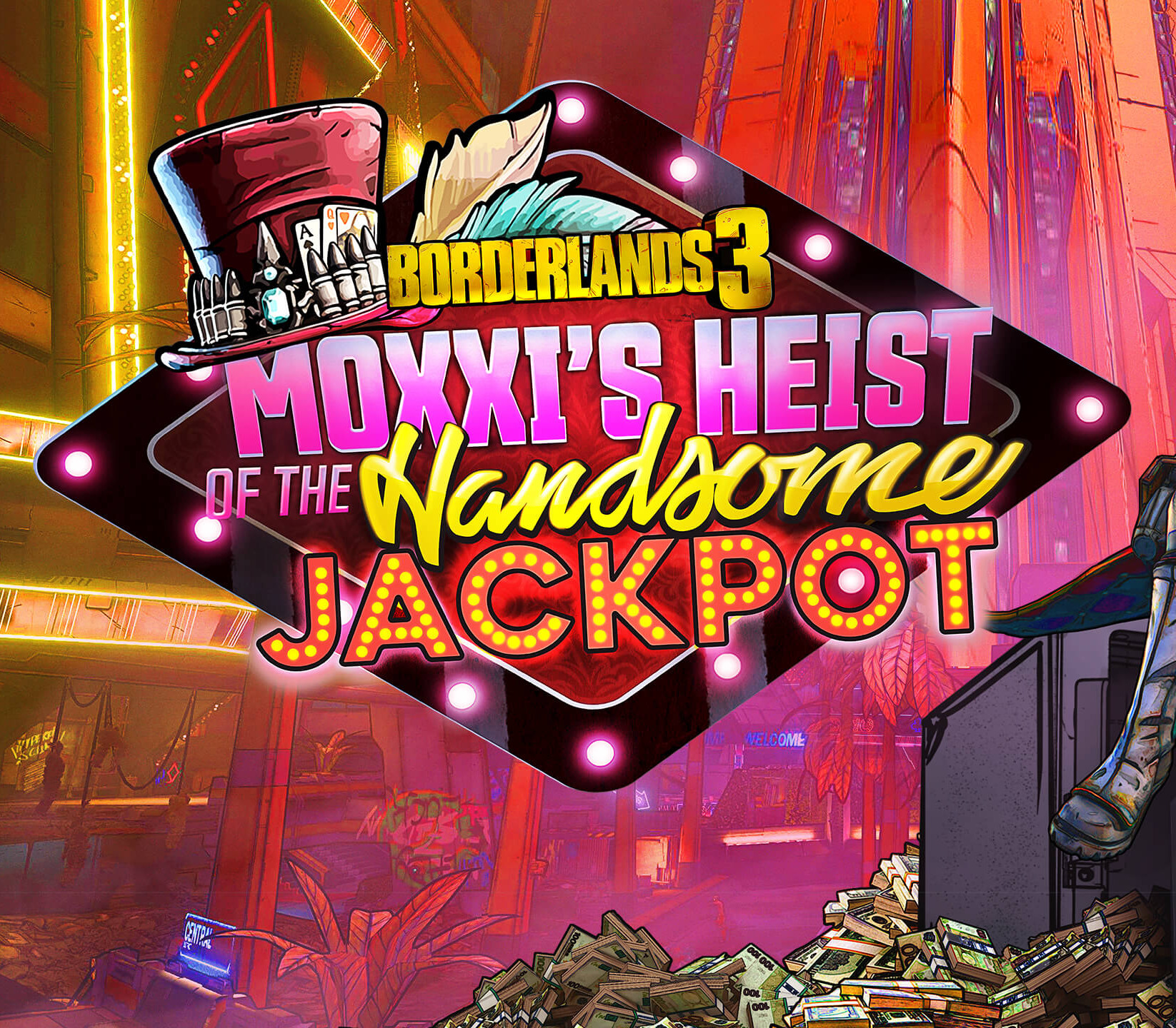 Borderlands 3 - Moxxi's Heist of the Handsome Jackpot DLC PC Steam CD Key